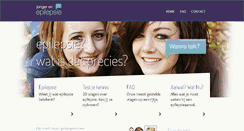 Desktop Screenshot of jongerenepilepsie.be